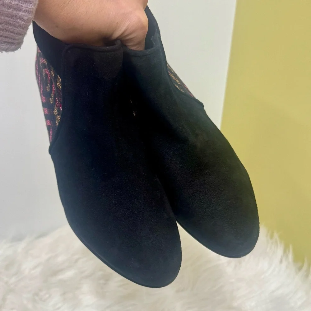 Comptoir Des Cotonniers black suede